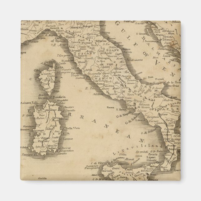 Italien 18 magnet (Framsidan)