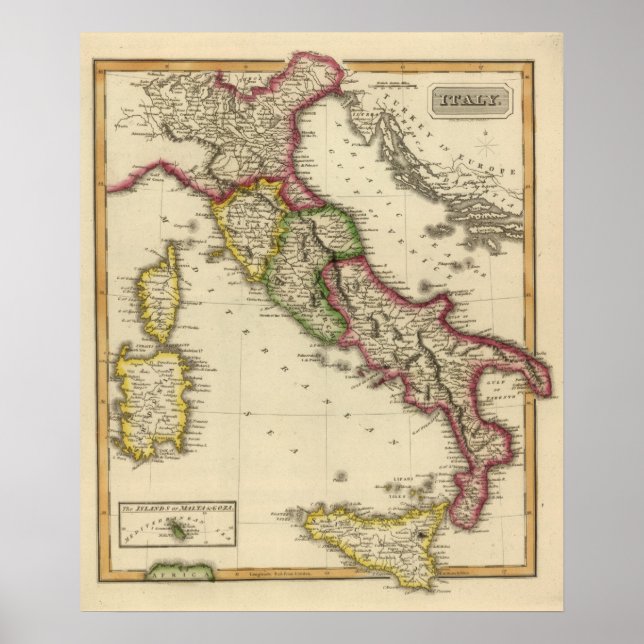 Italien 18 poster (Framsidan)