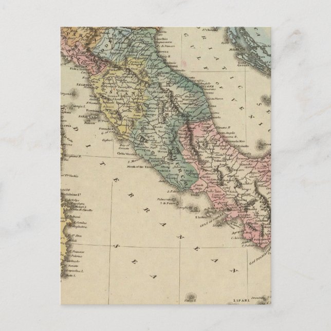 Italien 19 vykort (Framsida)