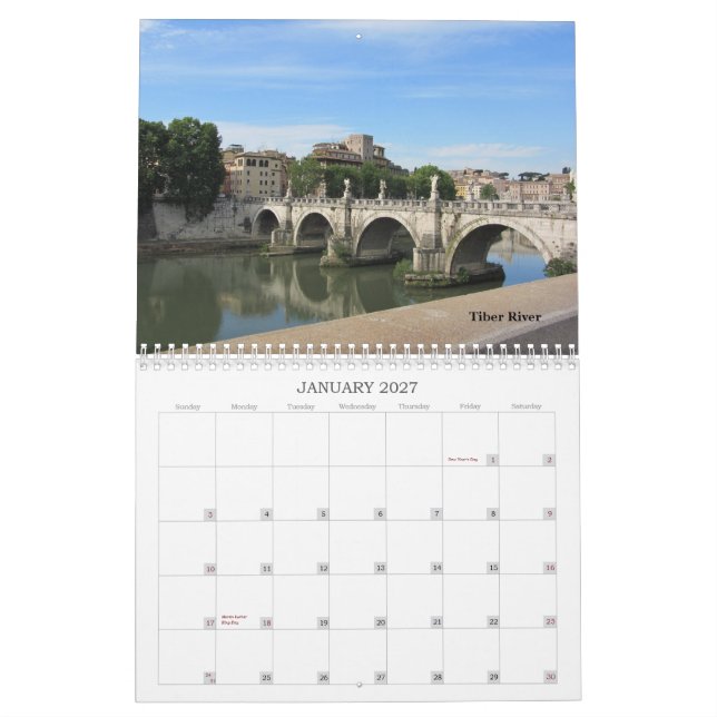 Italien 2013 kalender (Jan 2027)