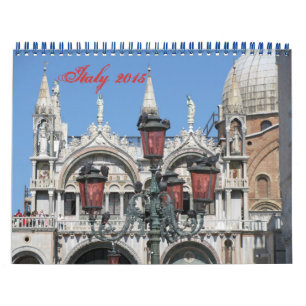 Italien 2015 fotograferingskalender kalender