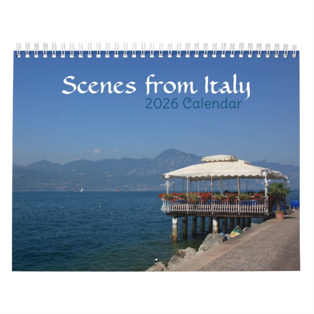 Italien 2026 Kalender (Omslag)