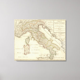 Italien 20 canvastryck
