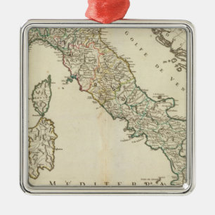 Italien 21 julgransprydnad metall
