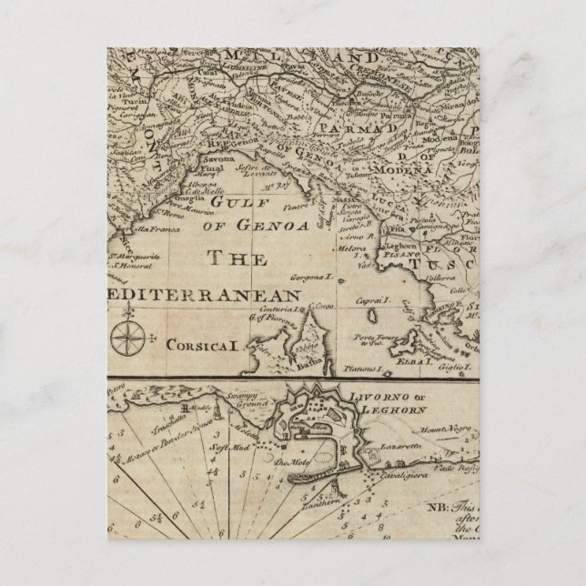 Italien 23 vykort (Framsida)