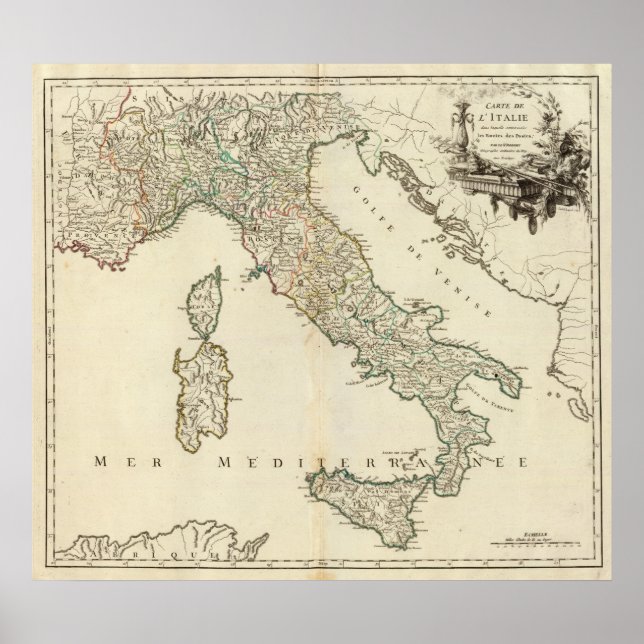 Italien 25 poster (Framsidan)