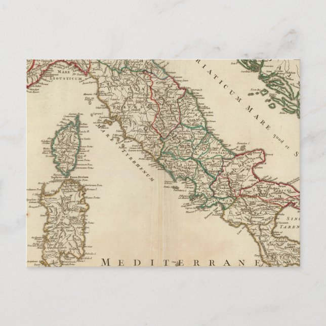 Italien 25 vykort (Framsida)