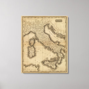 Italien 27 canvastryck