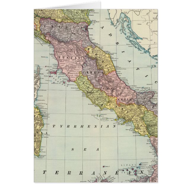 Italien 28 hälsningskort (Framsidan)