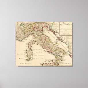 Italien 3 canvastryck