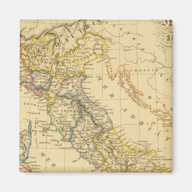 ITALIEN 4 MAGNET (Framsidan)