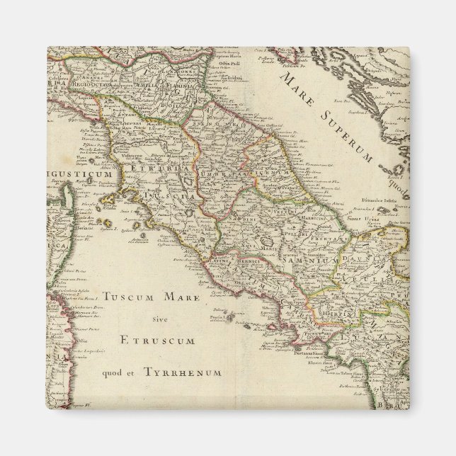 ITALIEN 5 MAGNET (Framsidan)
