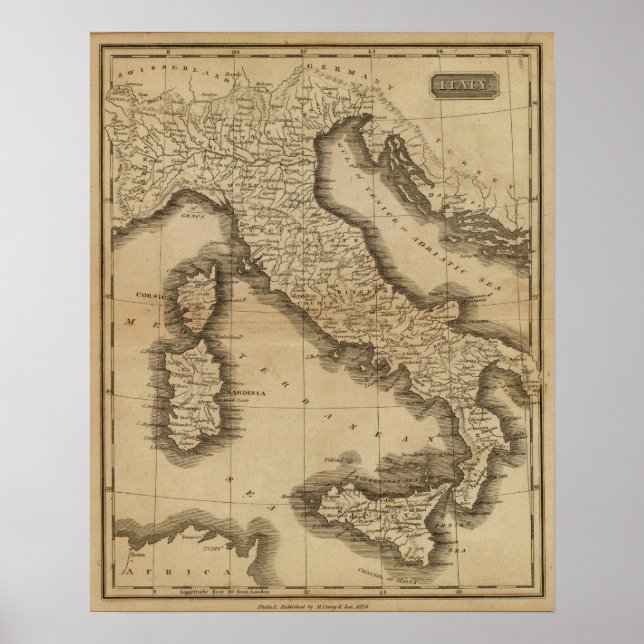 ITALIEN 7 POSTER (Framsidan)