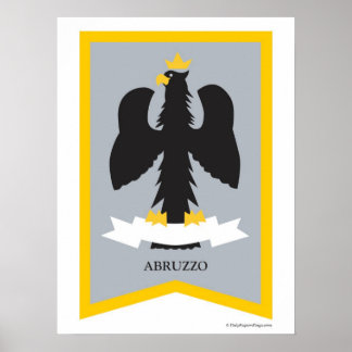 Italien Abruzzerna Abruzzerna Poster