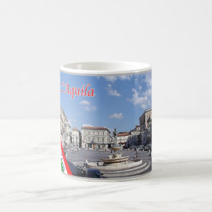 Italien - Abruzzo - L'Aquila - Kaffemugg