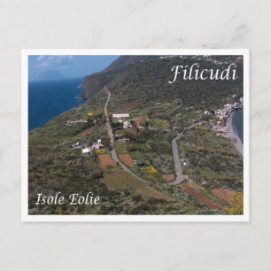 Italien - Aeoliska öarna - Filicudi - Vykort