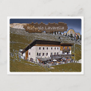 Italien - alphydda Lavarella - Dolomiti - Vykort