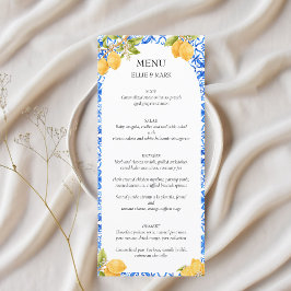 Italien Amalfi Kusten Meny