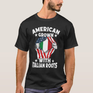 Italien amerikansk odling med italienska röttrötte t shirt
