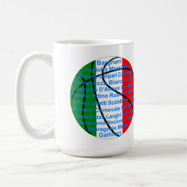 Italien-Amerikanska Basketspelare Kaffemugg