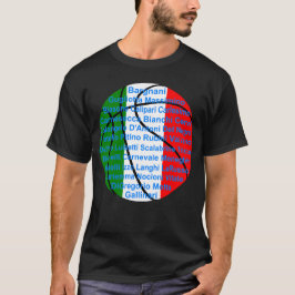 Italien-Amerikanska Basketspelare T Shirt