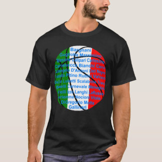 Italien-Amerikanska Basketspelare T Shirt