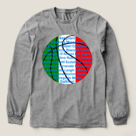 Italien-Amerikanska Basketspelare T Shirt