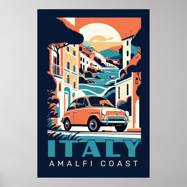 Italien anpassningsbar poster (Framsidan)