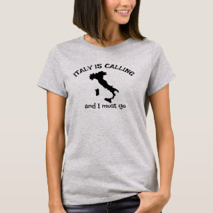 Italien anropar design T-Shirt