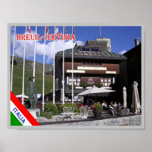 Italien - Aosta Valley - Breuil-Cervinia - Poster