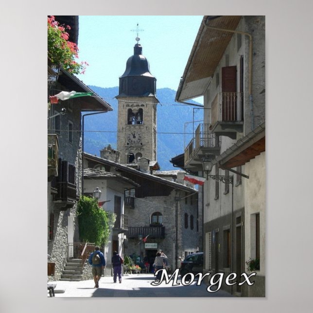Italien - Aosta Valley - Morgex - Poster (Framsidan)