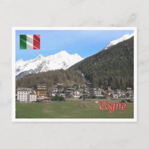 Italien - Aostadalen - Cogne - Vykort