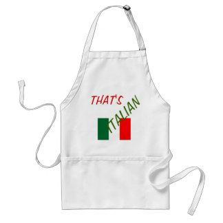 ITALIEN APRON CUSTOMIZE FÖRKLÄDE