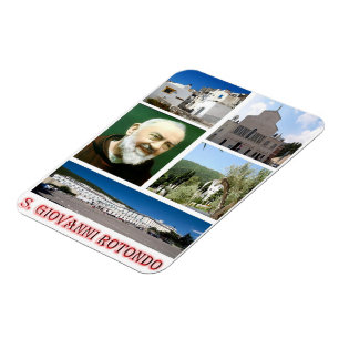 Italien - Apulien - Foggia - S.G.Rotondo - Mosaic  Magnet