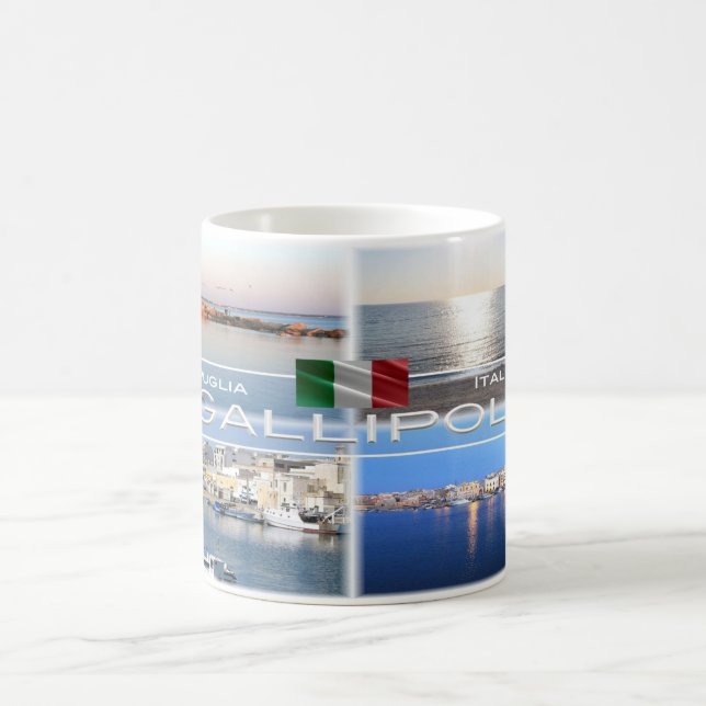 Italien - Apulien - Gallipoli - Salento - Kaffemugg (Center)