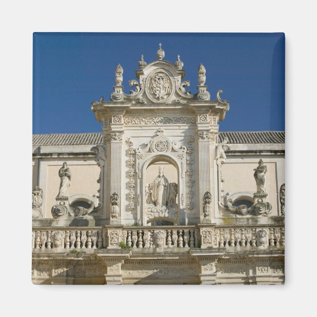 Italien, Apulien, Lecce, Piazza del Duomo, Palazzo Magnet (Framsidan)