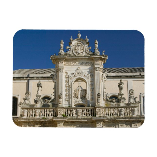 Italien, Apulien, Lecce, Piazza del Duomo, Palazzo Magnet (Horisontell)