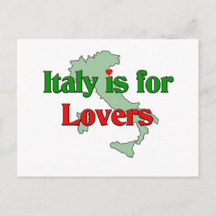 Italien är för Älskare Vykort