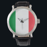 Italien Armbandsur<br><div class="desc">Flagga av Italien</div>