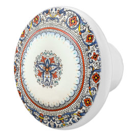 Italien Art Antico Deruta Stil kabinettfack Knopp