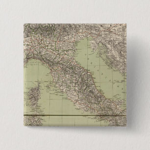 Italien Atlas Karta Knapp