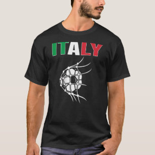 Italien av fotbolls-buss i italiensk fotnot för st t shirt