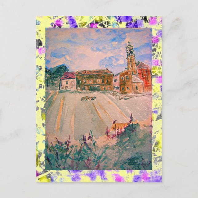 italien av parmaprovinsen vykort (Framsida)