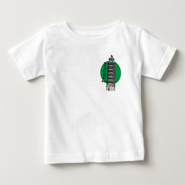 Italien Basic T-Shirt (Framsida)