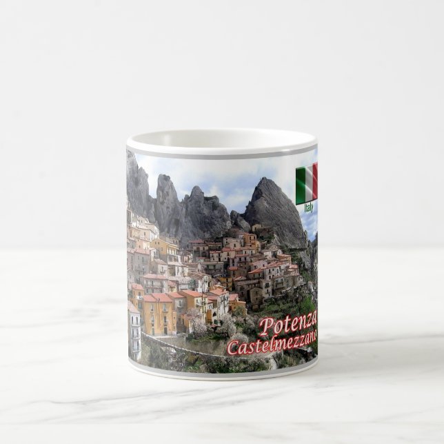 Italien - Basilicata - Potenza - Castelmezzano - Kaffemugg (Center)