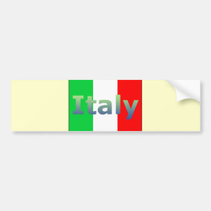 Italien Bildekal