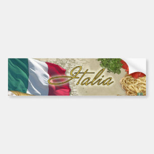Italien Bildekal