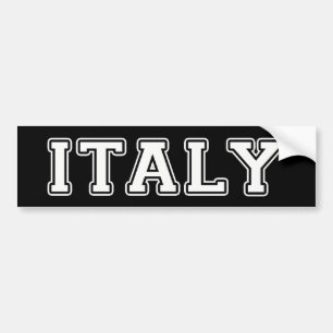 Italien Bildekal