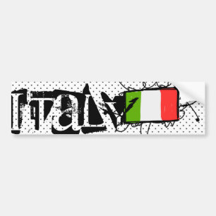 Italien Bildekal