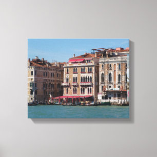 Italien Black and White Photography Venedig Canvastryck